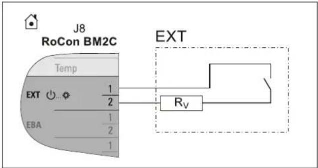 DAIKIN EHSH04P30D3 - Contatto di commutazione esterno - 1