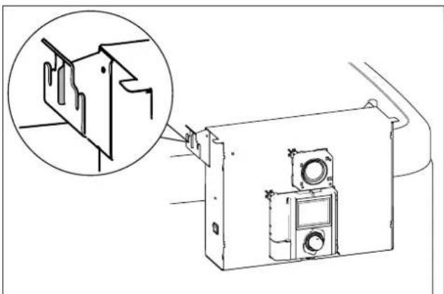 DAIKIN EHSH04P30D3 - Mise du boîtier de régulation en position de maintenance - 2