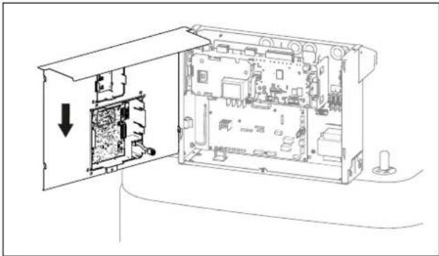 DAIKIN EHSH04P30D3 - Abrir a caixa da regulação - 2