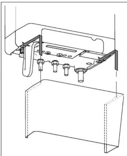 DAIKIN EKOMBG22AAV1 - Anbringen des Abdeckplatte (optional) - 4