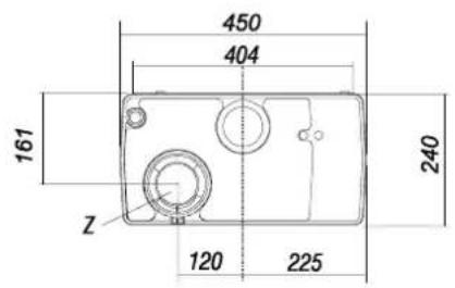 DAIKIN EHOB42AAV1H - Misure per l'installazione - 2
