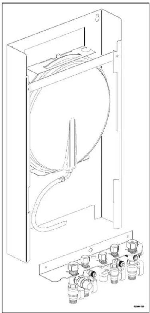 DAIKIN EHOB42AAV1H - Montaz zestawu B - 1