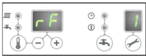 DAIKIN EHOB42AAV1H - Testing the connection between the unit and the RF room thermostat - 2