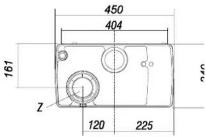 DAIKIN EHOB42AAV1H - Inbouwmaten - 2