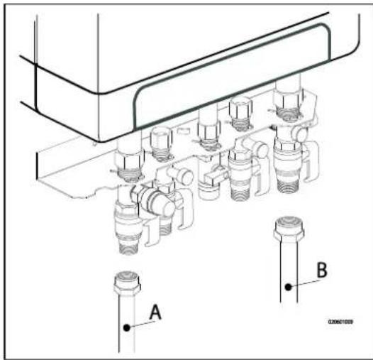 DAIKIN EHOB42AAV1H - De CV-installatie dient voorzien te zijn van: - 1