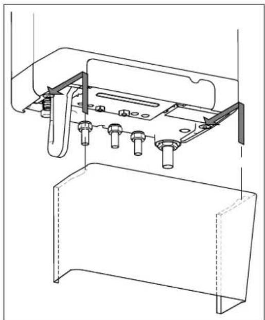 DAIKIN EHOB42AAV1H - Schermplaat aanbrengen (optioneel) - 1