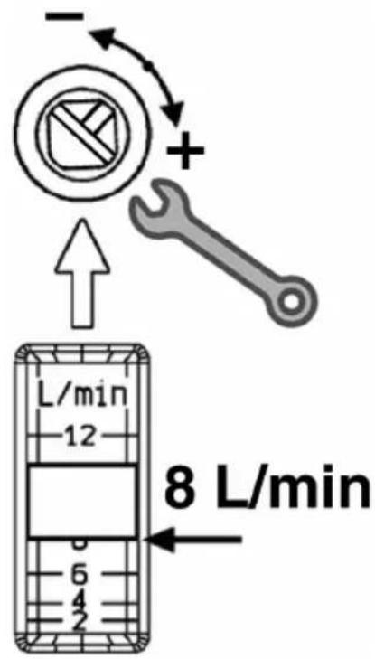 DAIKIN EKSRDS2A - Afleesrand op de debietmeter - 1