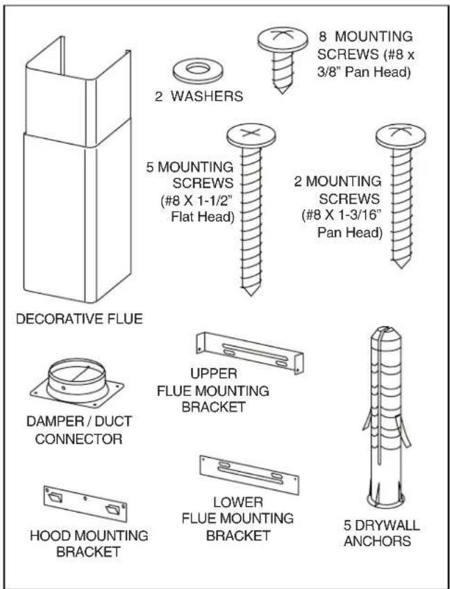 BROAN B5330SSC - PREPARE THE HOOD - 1