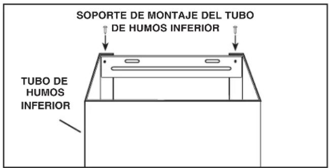 BROAN B5330SSC - INSTALE LA CAMPANA (sólo para campanas con conductos horizontales) - 4