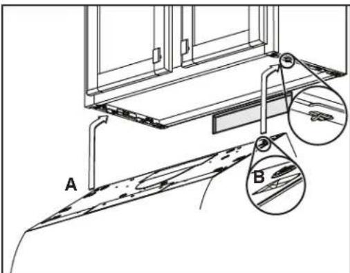 BROAN CRSH130SS - HORIZONTAL EXHAUST INSTALLATION - 1