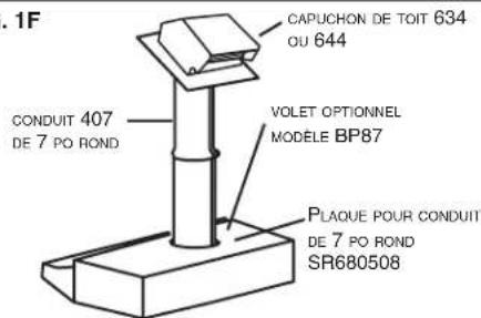 BROAN BU230SF - PLANIFICATION DU RÉSEAU DE CONDUITS - 6