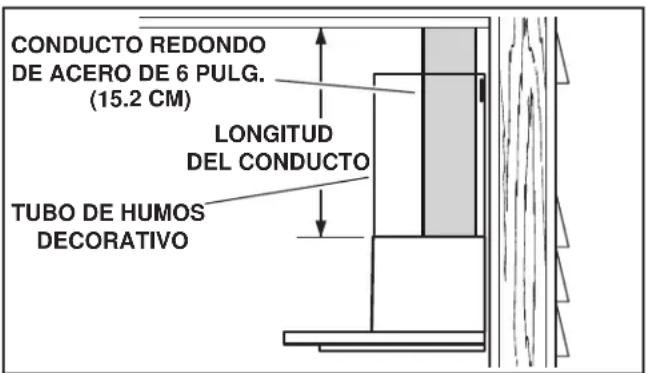 BROAN B5730SS - INSTALE LA CAMPANA (sólo para campanas con conductos verticales) - 2