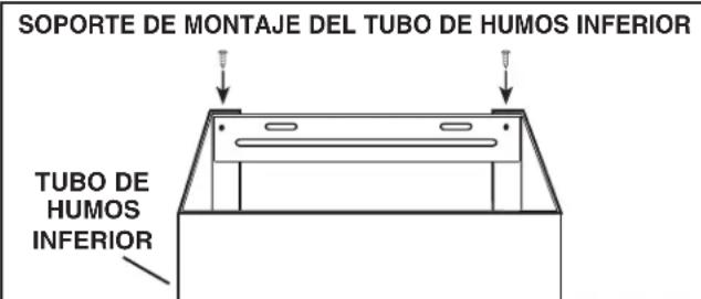 BROAN B5730SS - INSTALE LA CAMPANA (sólo para campanas con conductos verticales) - 1