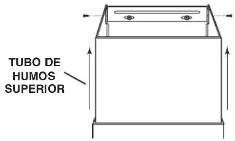 BROAN B5730SS - INSTALE LA CAMPANA (sólo para campanas con conductos horizontales) - 5