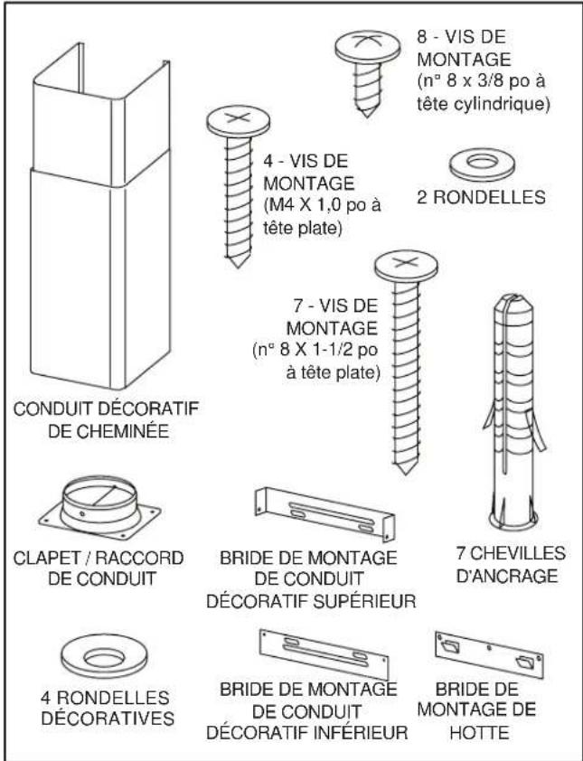 BROAN B5730SS - PREPARATION DE LA HOTTE - 1