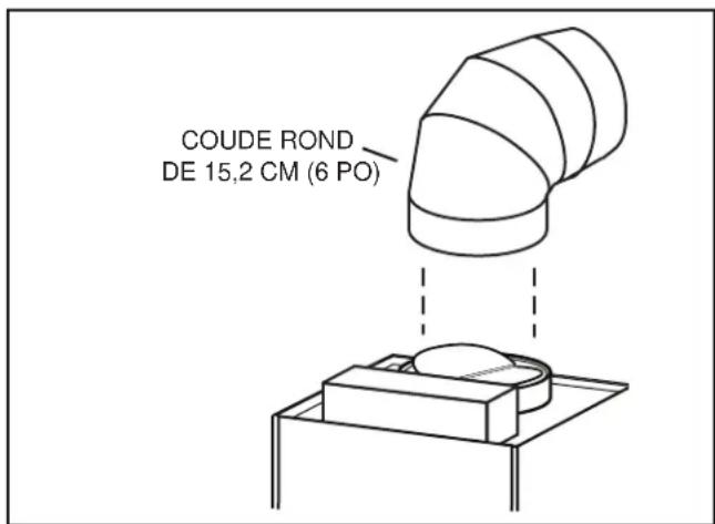 BROAN B5730SS - INSTALLATION DE LA HOTTE (hotte à conduits horizontally seulement) - 3