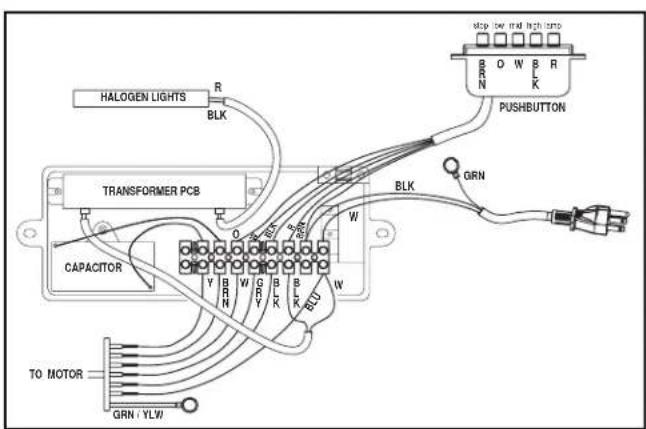 BROAN B5730SS - SERVICE PARTS - 1