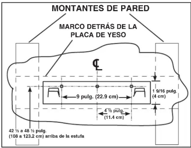 BROAN B5730SS - MONTAJE DE LA CAMPANA - 1
