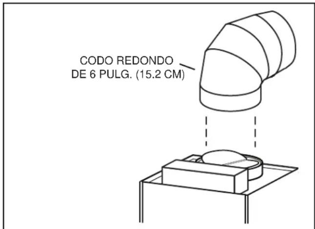 BROAN B5730SS - INSTALE LA CAMPANA (sólo para campanas con conductos horizontales) - 3