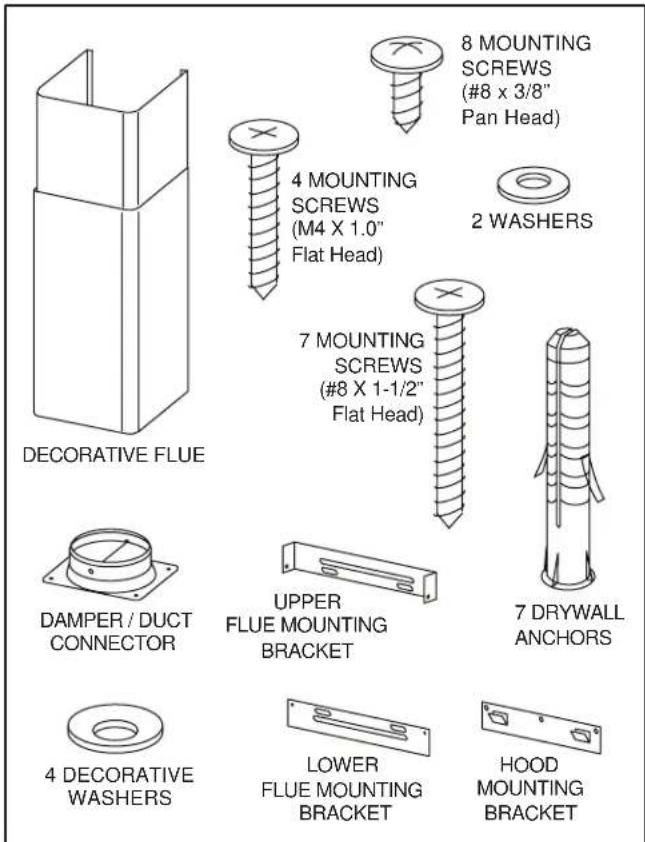 BROAN B5730SS - PREPARE THE HOOD - 1