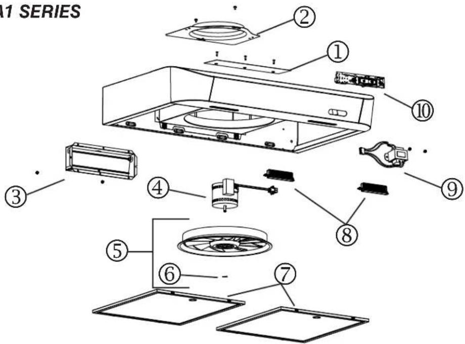 BROAN Antero CLSC130SS - Non-ducted Installation Only: - 3