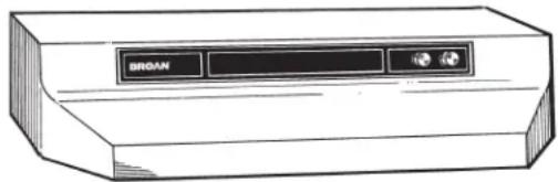 BROAN BU330SS - HOTTE DE CUISINIÈRE DE SÉRIE BU3 À 4 CONFIGURATIONS - 1