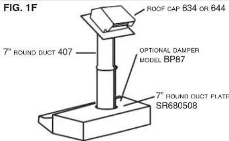 BROAN BU330SS - PLANNING DUCTWORK INSTALLATION - 6