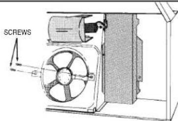 BROAN BU224SF - FAN ASSEMBLY REMOVAL - 3