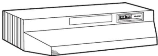 BROAN BU224SF - HOTTE DE CUISINIÈRE DE SÉRIE BU2 À 4 CONFIGURATIONS - 1