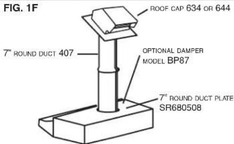 BROAN BU230SS - PLANNING DUCTWORK INSTALLATION - 6