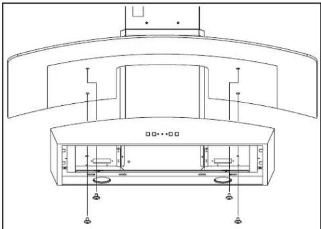 BROAN Elite EW5636SS - INSTALE LA CAMPANA (sólo en campanas con conductos) - 5