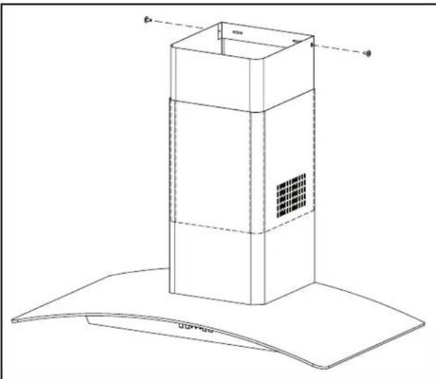 BROAN Elite EW5636SS - INSTALL THE HOOD (Ducted Hoods Only) - 8