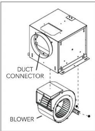 BROAN L150E - BLOWER DISCHARGE POSITIONS - 2
