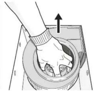 NuTone Flex AEN50 - Raccordez un conduit rond de 10 cm (4 po). - 6
