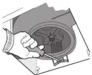 NuTone Flex AEN50 - Install blower. - 1
