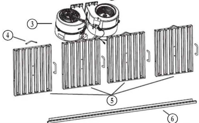 BROAN Elite EPD6142SS - PIECES DE REMPLACEMENT ET SERVICE - 1