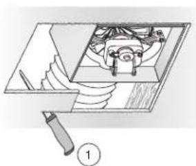 NuTone Roomside AERN80KC - Remove old fan and prepare ceiling. - 1
