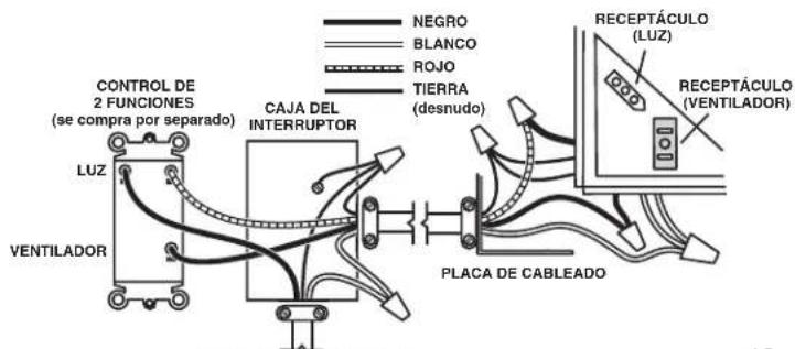 NuTone Flex 791LEDNTM - DIAGRAMA DE CABLEADO - 1