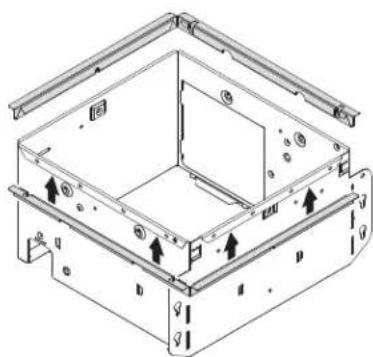 NuTone Flex 791LEDNTM - Certains modèles uniquement : Il est possible de fi xer une paire de brides sur le boîtier si cela est nécessaire ou souhaité. - 1