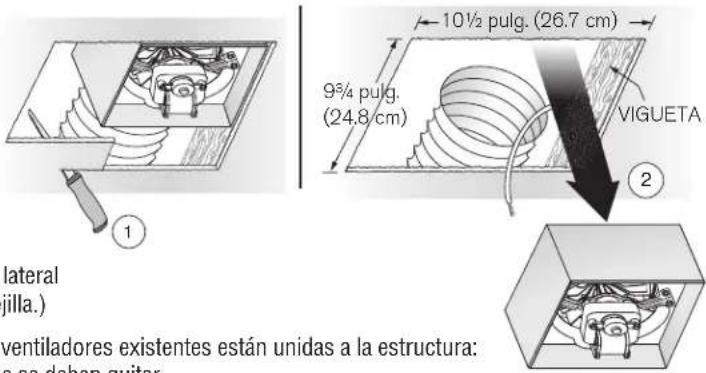NuTone Flex 791LEDNTM - INSTALACIÓN DE CONVERSIÓN - 1