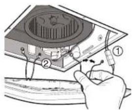 NuTone Flex AEN80BL - Instale el soplador. - 4