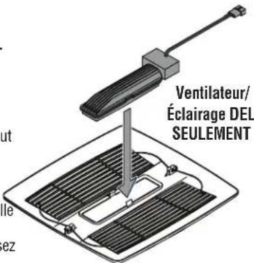 NuTone Flex AEN80BL - Ventilateur/Éclairage DEL - 1