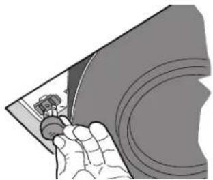 NuTone Flex AEN80BL - Raccordez un conduit rond de 10 cm (4 po). - 2