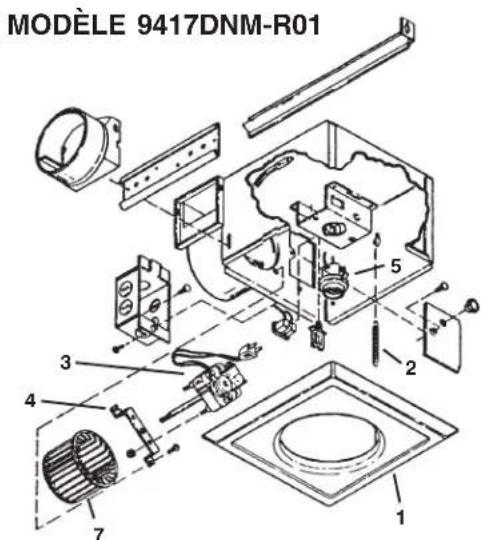 NuTone 9417DNM - UTILISATION ET ENTRETIEN - 16