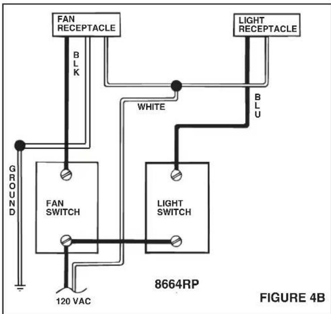 NuTone 8663RP - WIRING - 4