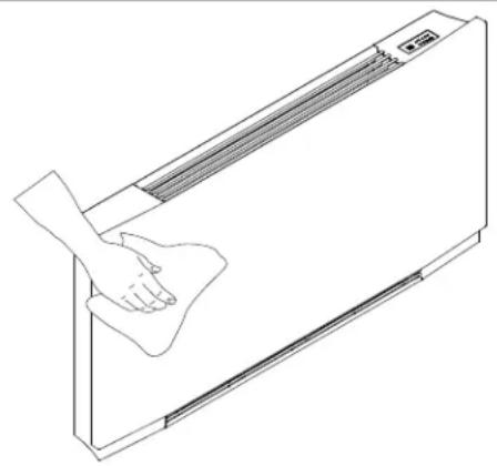 DAIKIN FWXM15AATV3R - Reinigung des Geräteäußeren - 1