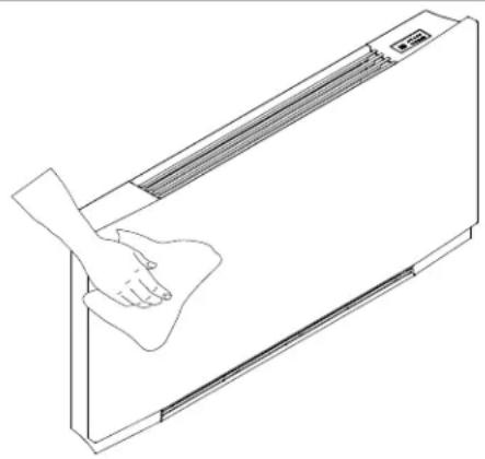 DAIKIN FWXM15AATV3R - Dış kısmın temizliği - 1