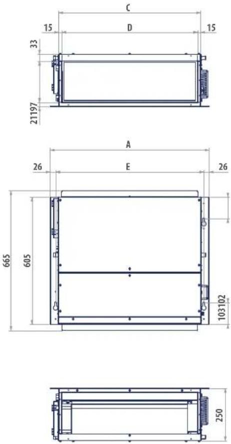 DAIKIN FWP10CATN6V3 - FIGURE - FIGURE - FIGURES - FIGURAS - ABB - OBRÁZKY-SLIKE - ÁBRÁK - 1