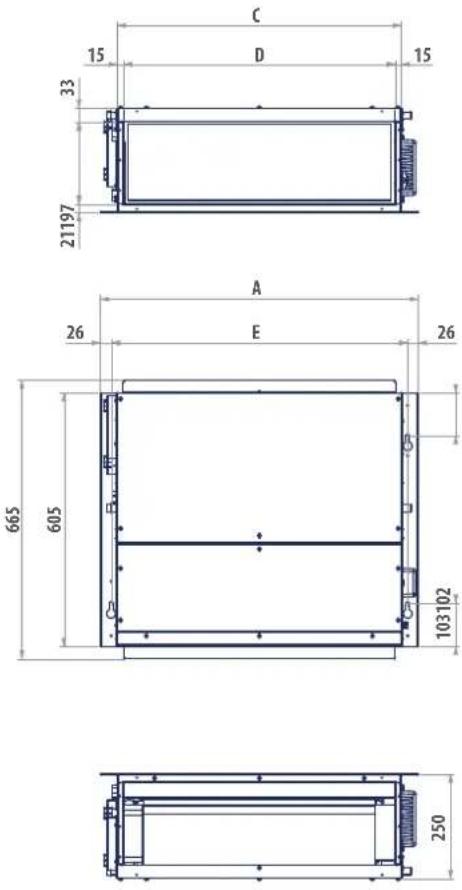 DAIKIN FWP10CAFN6V3 - FIGURE - FIGURE - FIGURES - FIGURAS - ABB - OBRÁZKY-SLIKE - ÁBRÁK - 1