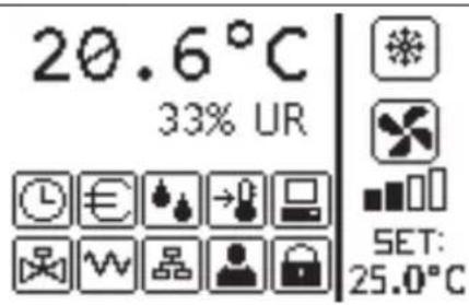 DAIKIN FWL01DAFV3 - INTERFACCIA UTENTE - 1